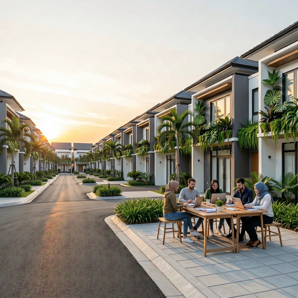 Neighborhood startup workspace context